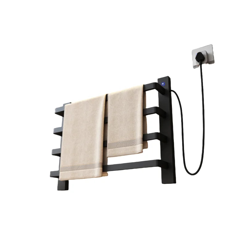 Bathroom Stainless Steel Towel Holder Rack Radiator Smart Home Wall Mounted Electric Towel Rack Warmer Heater Towel Rails