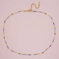 JC Crystal 2022 Bohemian Style Clavicle Chain Miyuki Seed Beads Jewelry Handmade Beaded Necklace Women