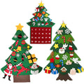 Kids Xmas Tree Wall Decoration Felt Christmas Tree Advent Calendar