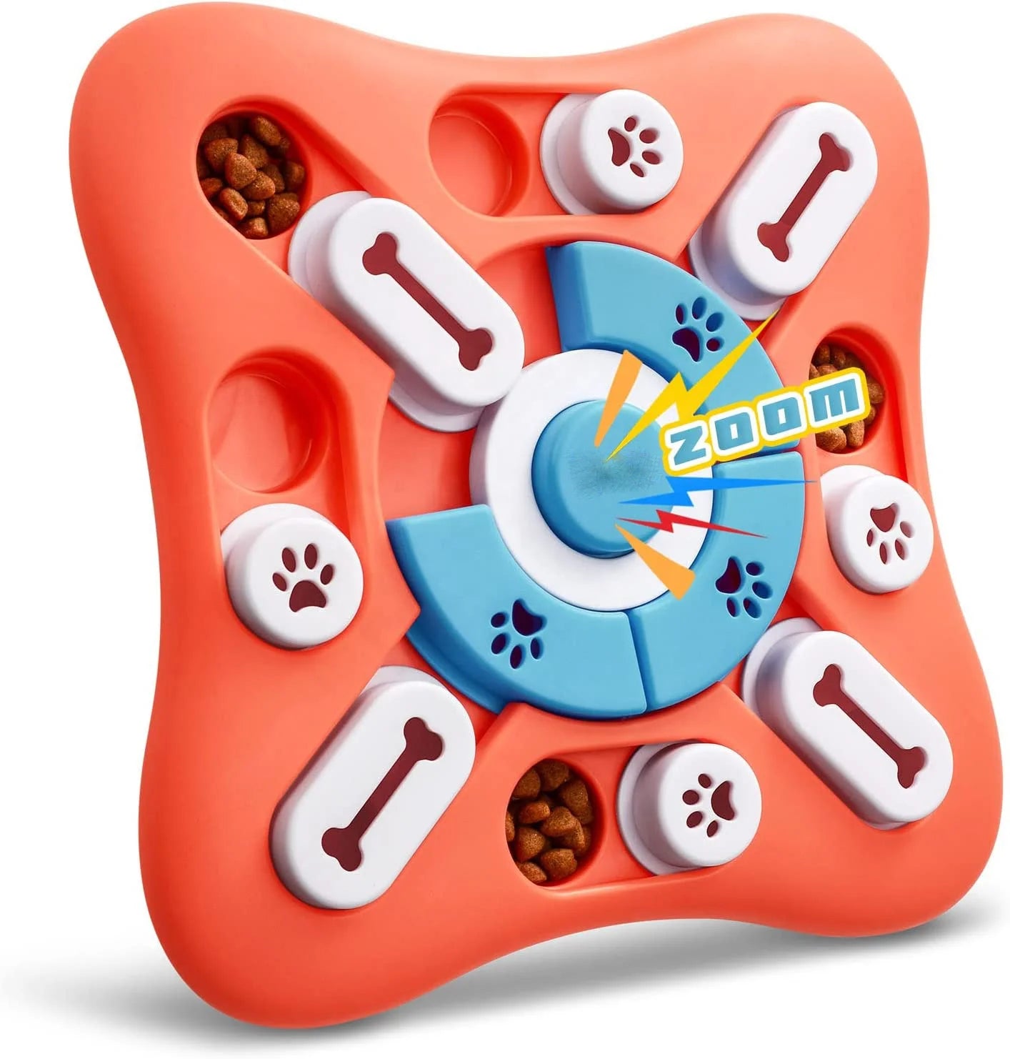 Custom Luxury Indestructible Squeaky Entertaining Interactive Smart Increase IQ Game Pet Dog Toys Puzzle for Puppies