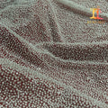 High -end 100% Polyester Heavy Pearl & Beaded Bridal Tulle Lace Fabric XM-BF0776