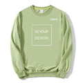 300 Gram Cotton Custom Logo Printing Embroidery Solid Long Sleeve T Shirt for Men and Women