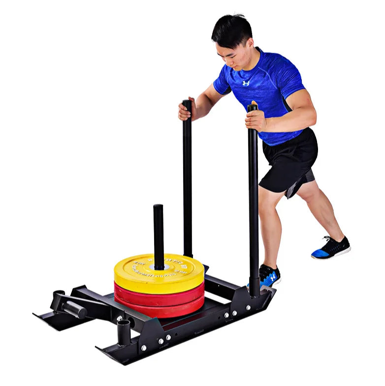 Customized Gym Cross Fit Training Weighted Pulling Sprint Weight Plate Sled