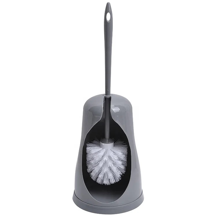 Small Plastic Cleaning Toilet Brush Plastic Toilet Cleaning Brush With Round Stand
