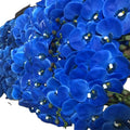 Wholesale T-0468 New Arrival Blue 3D Printing Real Touch PU 6 Heads Orchid Phalaenopsis