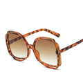 2025 New Fashion Women Men Classic Retro Brand Designer Irregular Square Shades Oversized UV400 Big Frame Sunglasses