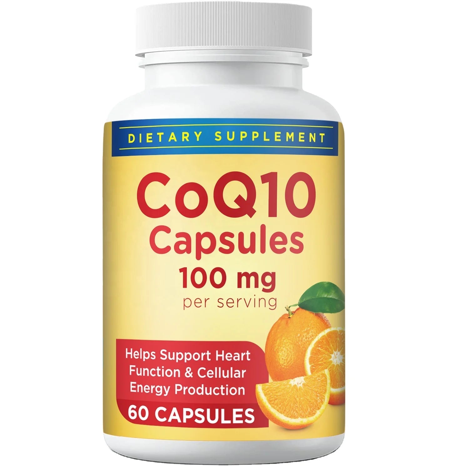 Vegan CoQ10 Supplement Immune Support Heart Health Energy Boost Memory Sleep Antioxidant 200mg 60 Capsules Adults Not Pregnant