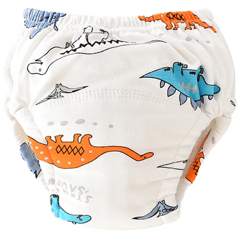 Reusable Baby Cloth Diapers 100% Contton  Washable Baby Potty Training Pants  Baby Cloth Diaper Underwears