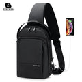 FENRUIEN Multifunctional Business Fanny Pack Bag Man Anti-theft Messenger Bag Separate Dry Wet Compartment Smell Proof Backpack