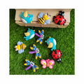 Resin Flat Back Butterfly Bird Honeybee Dragonfly Lady Bug Cabochons Cartoon Insects Jewelry Bead