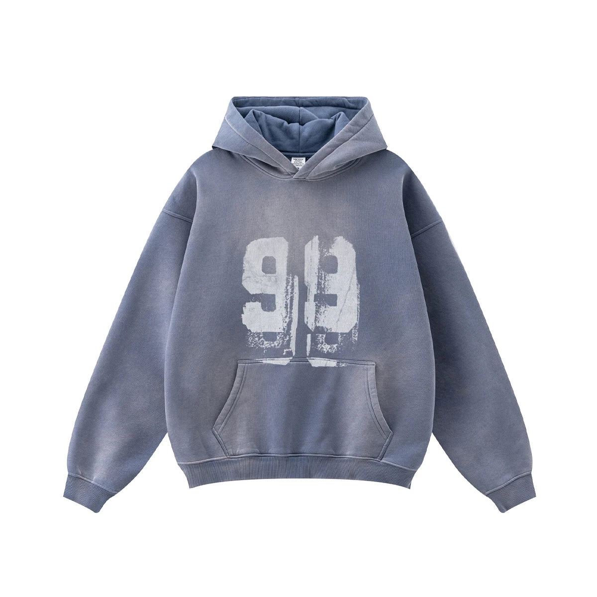 Custom logo French Terry Hoodie Dgt Print Screen Print Graphic Hoodies Acid Wash Vintage Wash Cropped Hoodie Men
