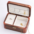 Wholesale Sinzyo XY89036 Retro Rectangular Wooden Jewelry Box Color Matching Creative Music Box Gift Customization Birthday