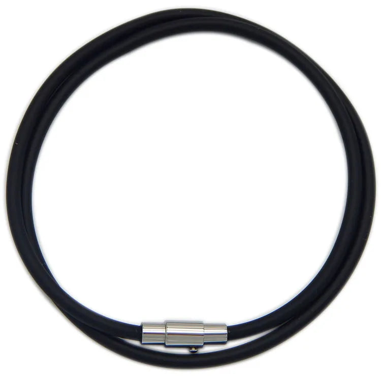 Jewelry Accessories Connectors Stainless Steel Deployment Snap Buckle Clasp for Men Leather Bracelet