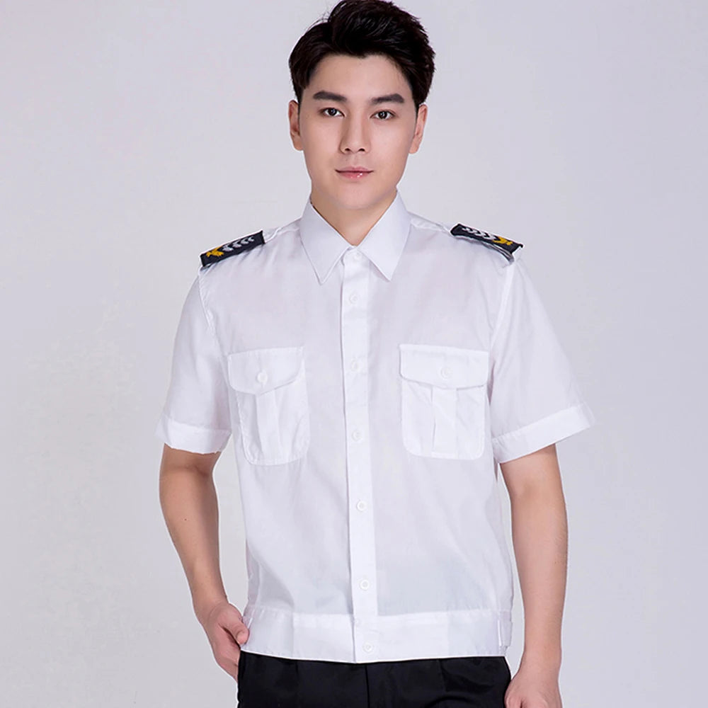 Wholesale Male Shirt Clothing Factories in China Security Guard Uniforms