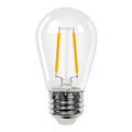 JAIYI 25ft 48ft Clear Bulb LED G40/S14 Globe Solar String Lights Outdoor Holiday Decoration Garland G40 Globe Led String Lights