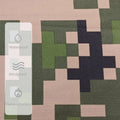 600D Ripstop Woven Polyester Digital Print Camouflage Oxford Fabric Flame Retardant Water Resistant Outdoor Tent Bag Girls