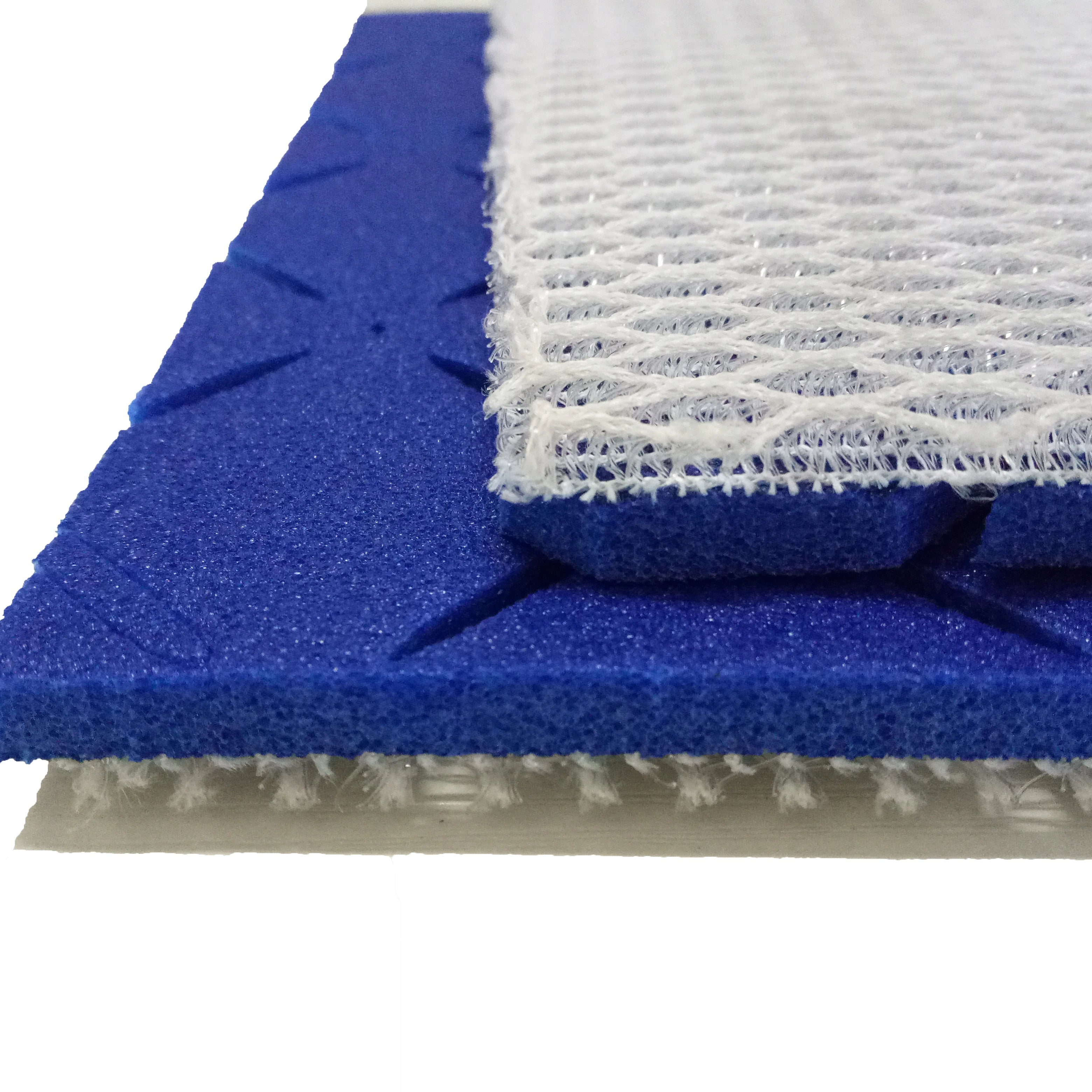 New China Blue Shock Pad  Made by XPE in Sport Pitch or  Football Field