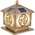Solar Gate Post Pillar Light for Garden Outdoor Landscape Solar Gate Garden Lamp LED Outdoor Bollard Lighting
