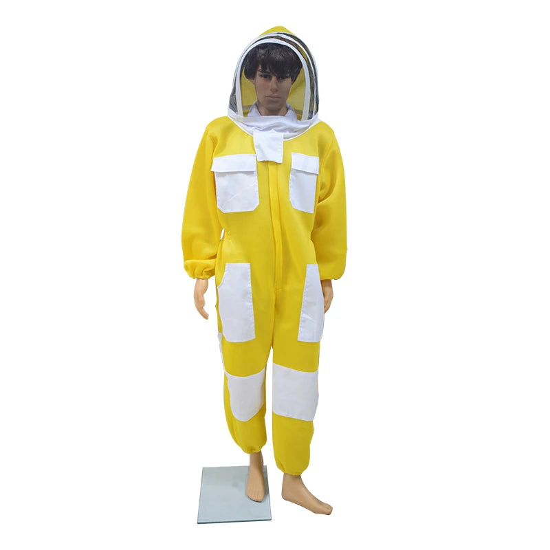 Greenvive Aplaicola Cotton Green New Professional Ventilated Beekeeping Suit for Beekeepers 0.8kg with 6 Months Warranty