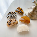 Luxury Woman 9cm Big Hair Claw Clip Marbled Acetate Eco-friendly Claw Hair Clip