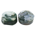 HZ Wholesale Natural Moss Agate Crystal Sphere Stand Gemstone Sphere Holders for Home Decoration