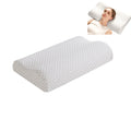 800g 60*40*12 Memory Foam Orthopedic Ergonomic Contour Cervical Sleep Bedding Neck Pain Pillow for Side Back and Stomach Sleeper