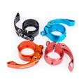 ZTTO MTB Folding Bike Ultralight 31.8mm Bicycle Stem Quick Release SeatPost Lock Clamp Compatible with 28.6 34.9 39.8 40.8