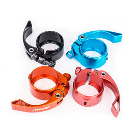 ZTTO MTB Folding Bike Ultralight 31.8mm Bicycle Stem Quick Release SeatPost Lock Clamp Compatible with 28.6 34.9 39.8 40.8