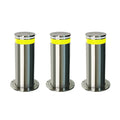 High Quality Security Bollard Stainless Steel Semi-Auto Retractable Bollards for Driveway