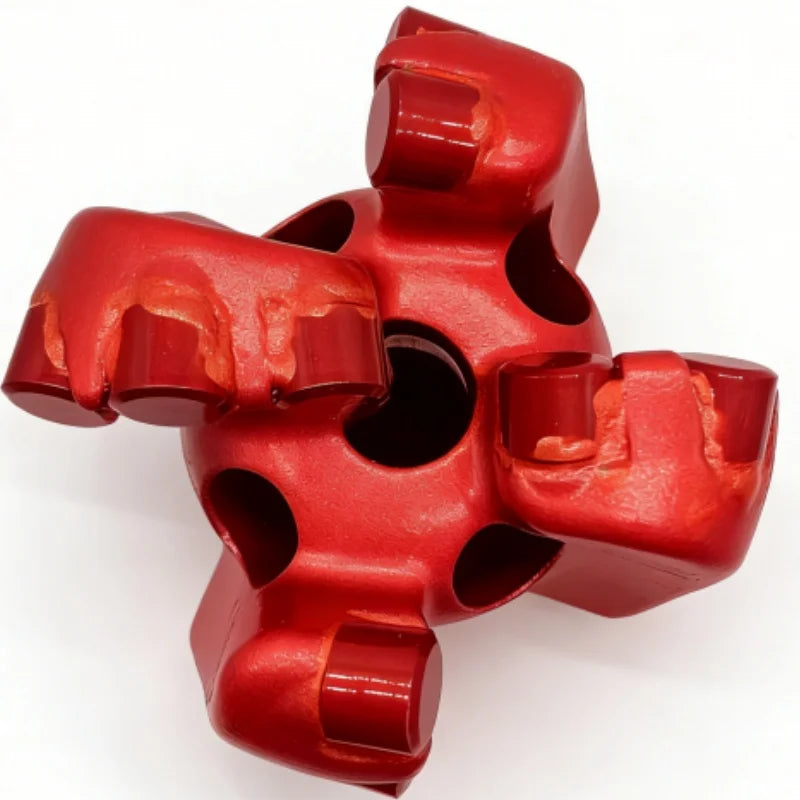 Speedmade 152mm Spiral Four Wing PDC Core Diamond Drill Bit Water Well Drilling Wear Resistant Male Female Thread 1 Year