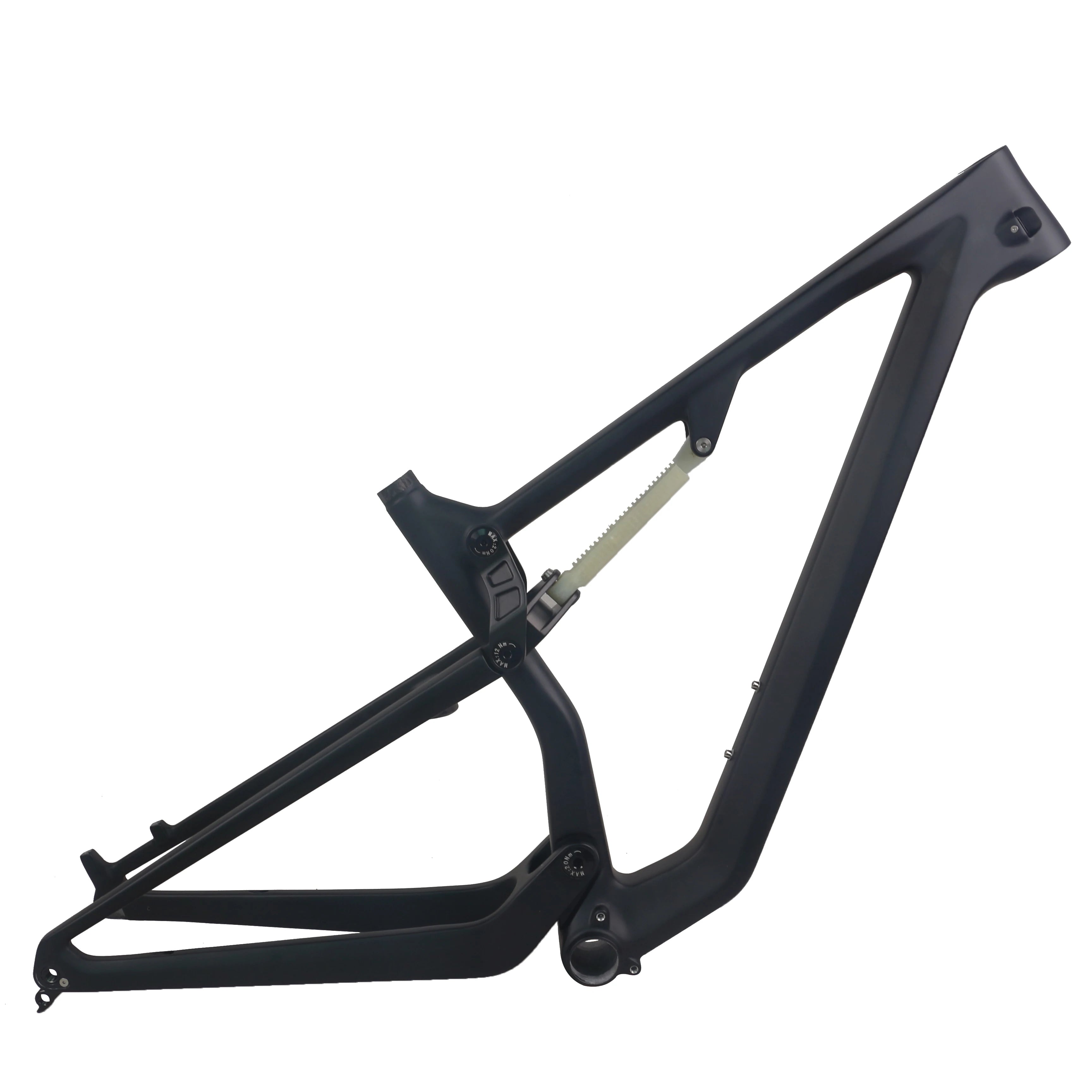 NEW 29er Frame Full Suspension MTB Bicycle Carbon Frame Suspension Boosts 148*12mm XC Travel Rear/front 120mm Bike FM198