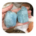 New Arrivals Raw Minerals Crystals Healing Gemstone Natural Sky Blue Aquamarine Rough Stone for Sale