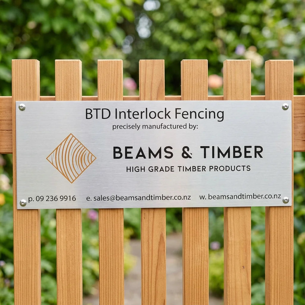 Factory Directly Supply Custom Engraved Aluminum Fence Sign with Letterpress Printing Home Decoration 4 Screw Holes
