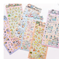 Nekoni Journal Diary  Labrador Owl Lion Frog Animal Decals Music School For Planner Decals Stickers
