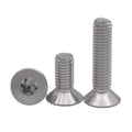 5/50pcs M1.6 M2 M2.5 M3 M4 M5 M6 M8 M10 304 A2-70 Stainless Steel GB2673 Six-Lobe Torx Flat Countersunk Head Screw Six Lobe Bolt