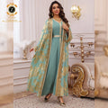 Zaynab Jalabiya Dress Nida Abaya Fabrics Ramadan New Model Dubai Muslim Women Open Abaya Women Muslim Dress