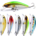 Trout Bass Tuna Carp Pike Targeted Minnow Lures ABS Steel Material Plastic Lures Sea Lure River Lake Stream 55mm Pencil Bait MegaBDM