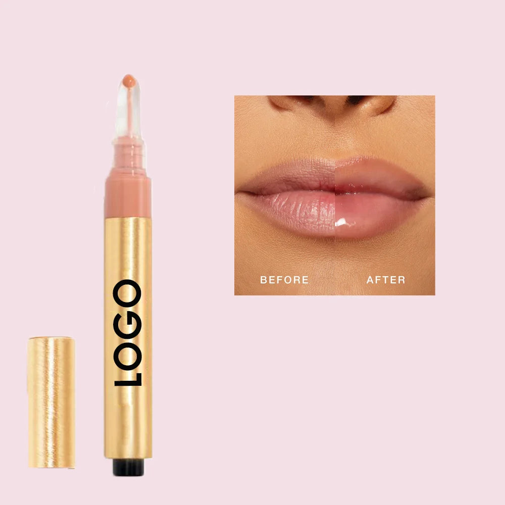 Top Ranking Instant Plump No Sting Attached Lip Plumper Gloss Pen Private Label