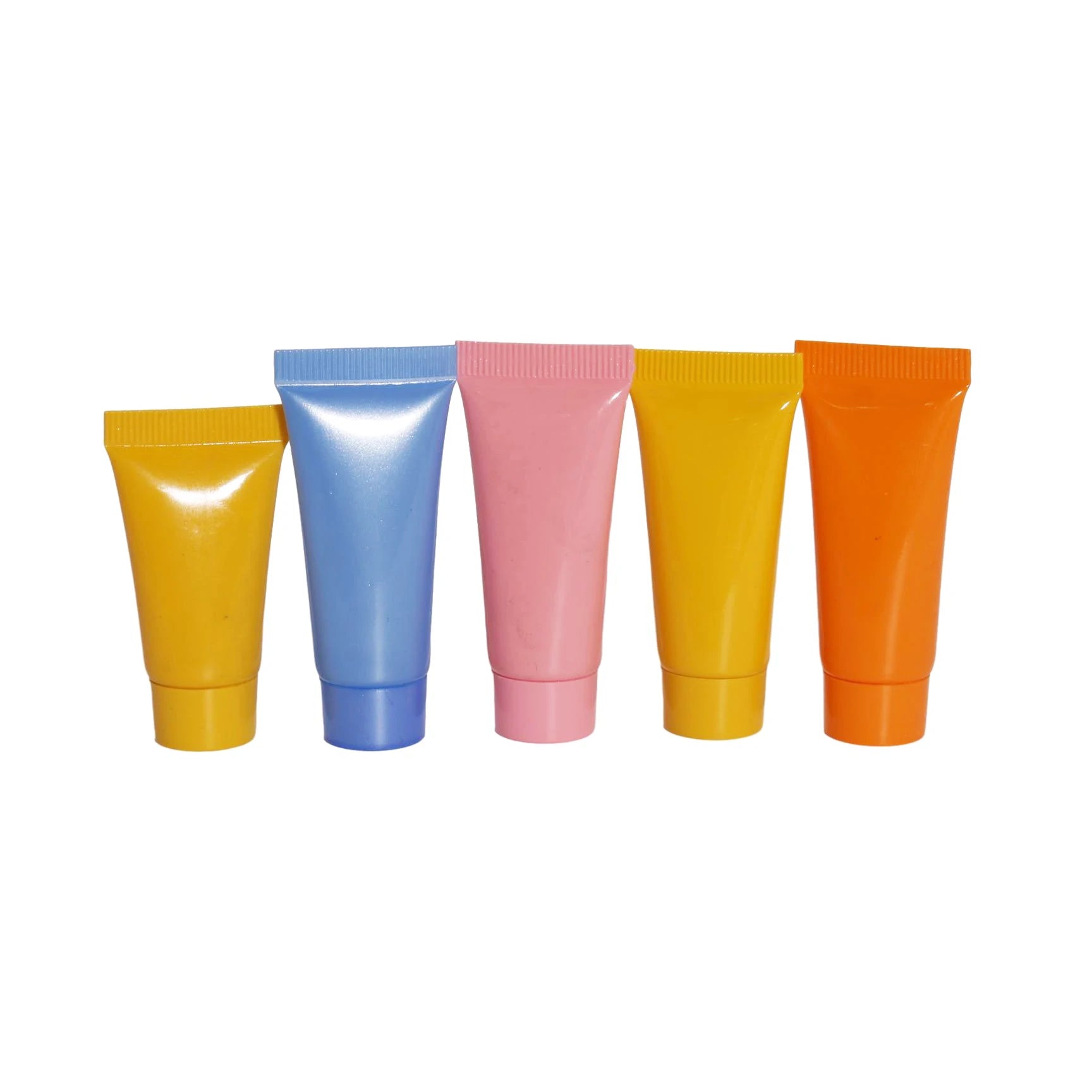 Mini Colorful Plastic Soft Tube for Cosmetic Cream Lotion Packaging