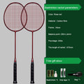 Graphite Badminton Racket Racquet Logo High Quality Full Carbon New Style Different Colors Customized Bag Custom OEM Frame PCS