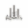 M2 M2.5 M3 M4 DIN967 304 A2 Stainless Steel PWM Cross Phillips Pan Round Truss Head With Washer Padded Collar Bolt Screw
