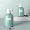 Sunshine Wholesale 300 ml Custom Lotion Bottle Double Emulsion Dispenser Bottle Soft Touch Empty Plastic Bottle