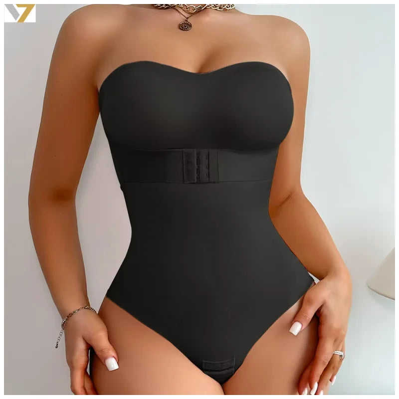 YOUFEI One-Piece Shapewear for Women Cross-Border Waist Trimmers with Anti-Slip Tummy Control and Shoulder Straps