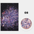 Women Hot Sale Nail Decorations Sequins Jewelry Rhinestones Nail Polish Glue Nails Art Stickers
