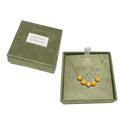 Vintage Fashion Flannel Velour Suede Lid Bottom Necklace Earring Packaging Gift Box Custom Logo Olive Green Cardboard Jewelry
