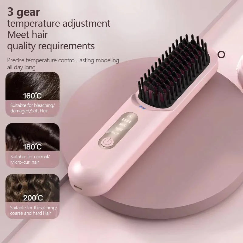 Mesky Manufactured Fast MCH Heating Ceramic Coating Techniques Electric Ionic Comb and Flat Lron Design