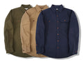 Mens Clothes New Style Men Casual Shirts Vintage Yarn Dyed Breathable Pure Cotton Long Sleeved  Casual for Autumn Season