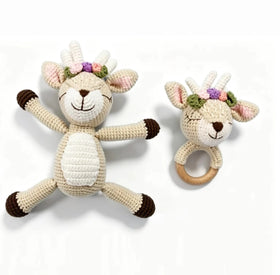 Custom Crochet Toys Handmade Amigurumi Cute Girl Princess Doll Stuffed Plush Toy with PP Cotton Filling Comforter for Children