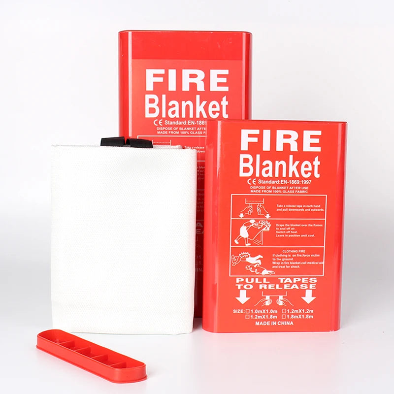 1.5 M*1.5 m Fireproof Insulation Fiberglass Fire Blankets for High Building