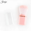 Wholesale Retractable Pink Nail Art Polish Nylon Manicure Dust for Makeup Cosmetic Blush Nail Polish Pinceles Painting Pen Tool
